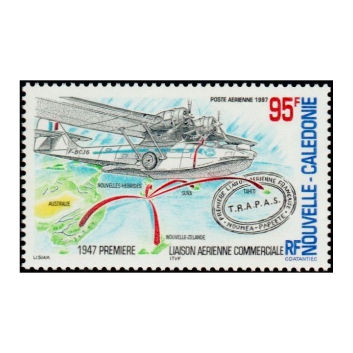 Nouvelle-Caledonie - Poste Aérienne 345