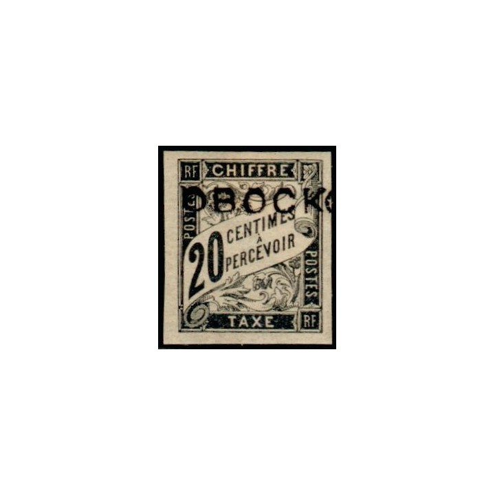 Obock - Taxe 12
