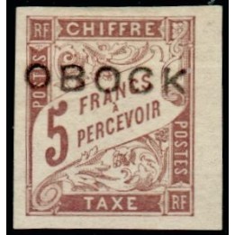 Obock - Taxe 18
