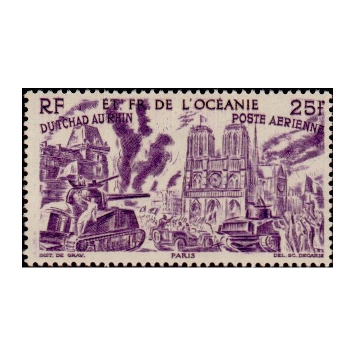 Oceanie - Poste Aérienne 24