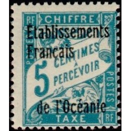 Oceanie - Taxe 01