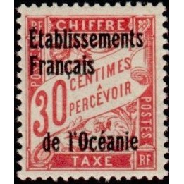 Oceanie - Taxe 04
