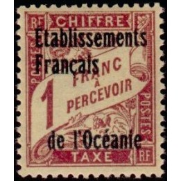 Oceanie - Taxe 07