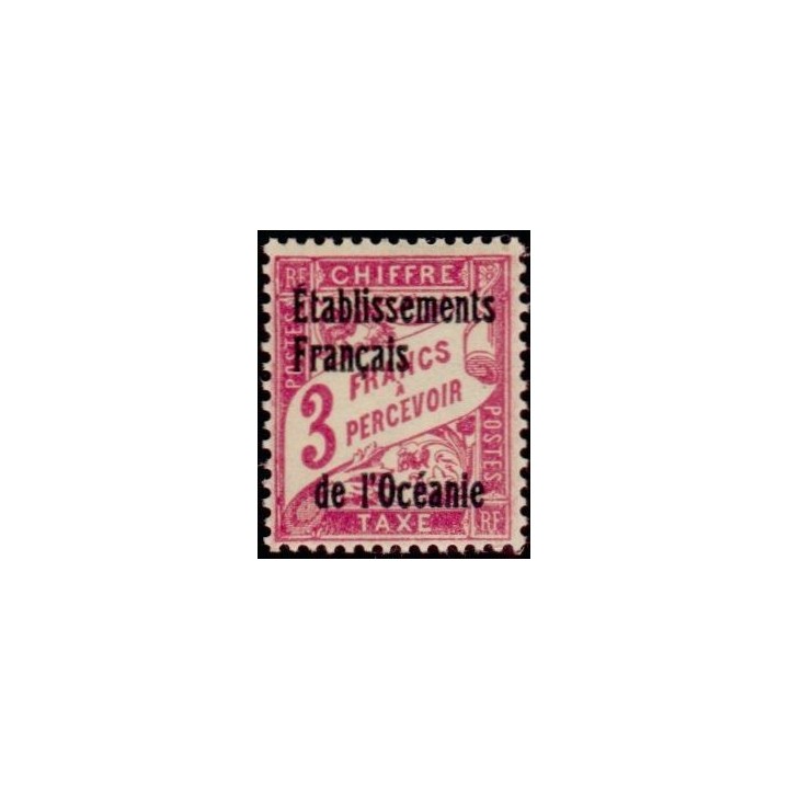 Oceanie - Taxe 09