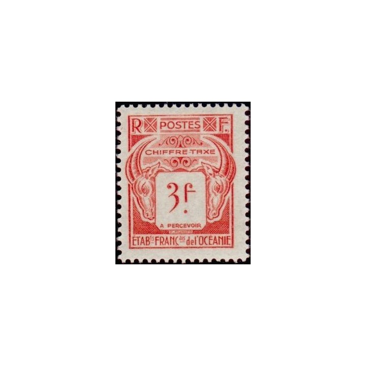 Oceanie - Taxe 23