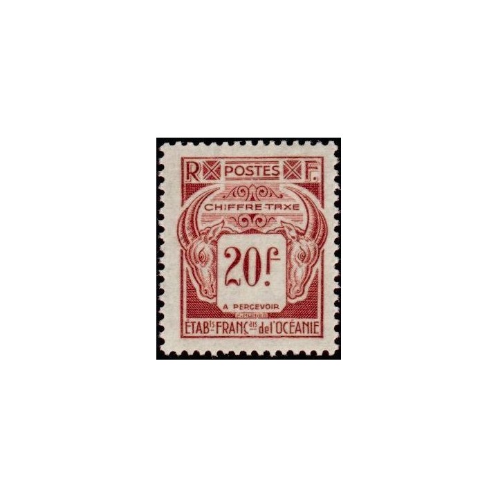 Oceanie - Taxe 27