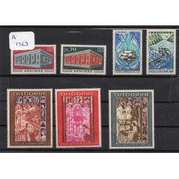 Andorre Francais - Année Complète 1969