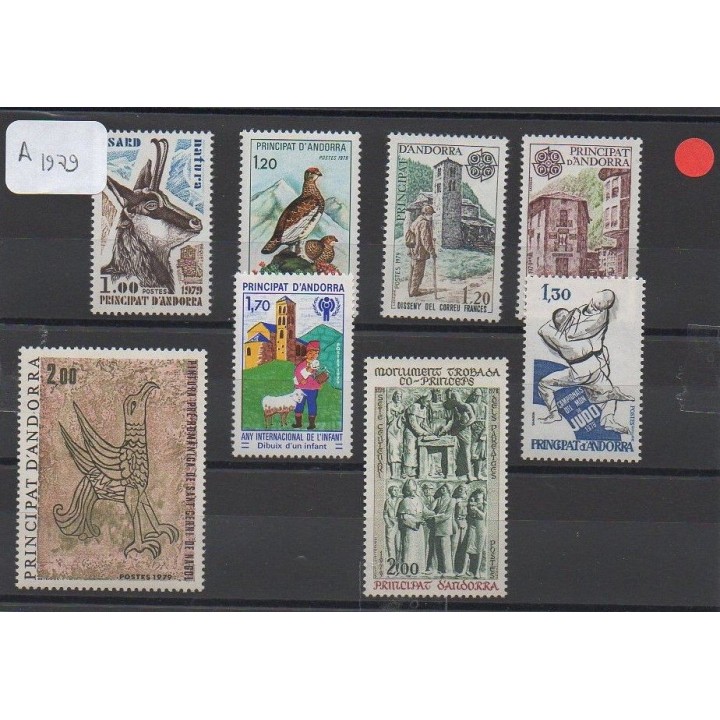 Andorre Francais - Année Complète 1979