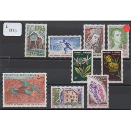 Andorre Francais - Année Complète 1980