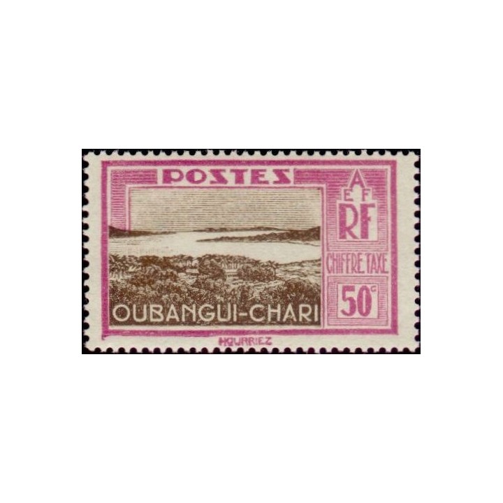 Oubangui - Taxe 18
