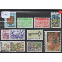 Andorre Francais - Année Complète 1987