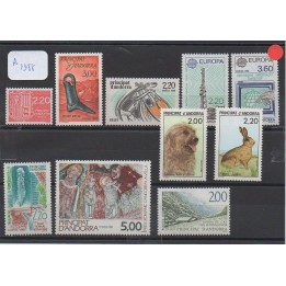 Andorre Francais - Année Complète 1988