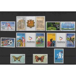 Andorre Francais - Année Complète 1994