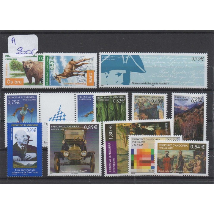 Andorre Francais - Année Complète 2006