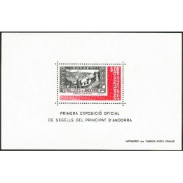 Andorre Francais - Bloc Feuillet 1