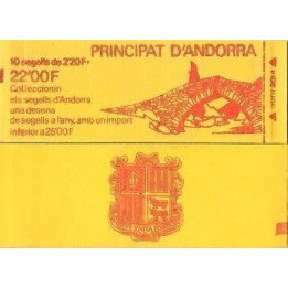 Andorre Francais - Carnet 02