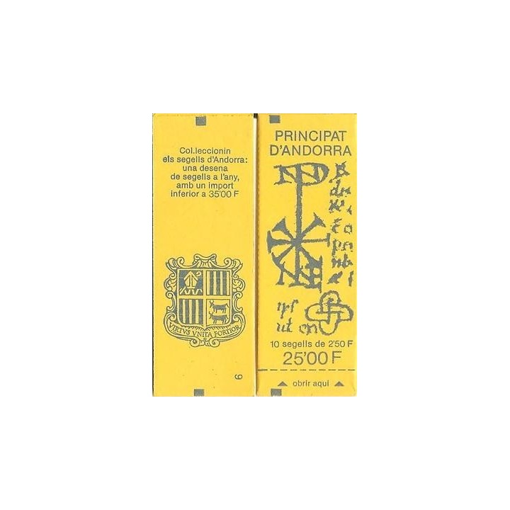 Andorre Francais - Carnet 04