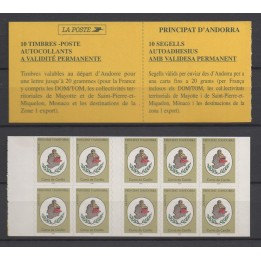 Andorre Francais - Carnet 06