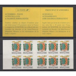 Andorre Francais - Carnet 09