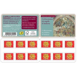 Andorre Francais - Carnet 14