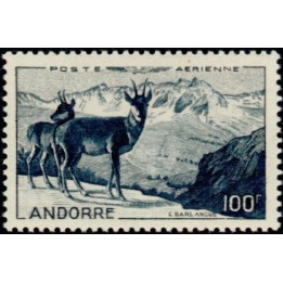 Andorre Francais - Poste Aérienne 1