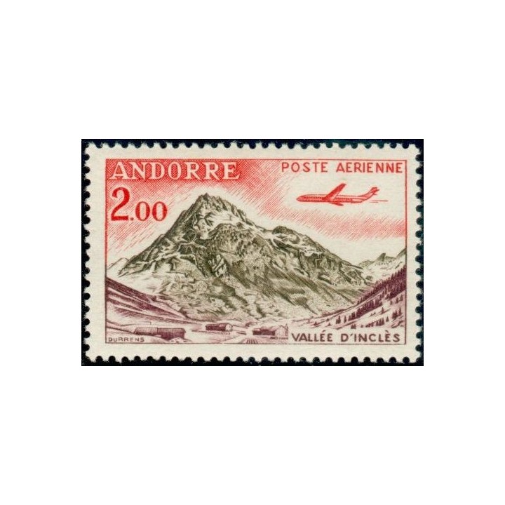 Andorre Francais - Poste Aérienne 5