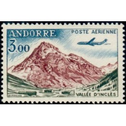 Andorre Francais - Poste Aérienne 6