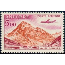 Andorre Francais - Poste Aérienne 7