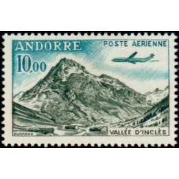 Andorre Francais - Poste Aérienne 8