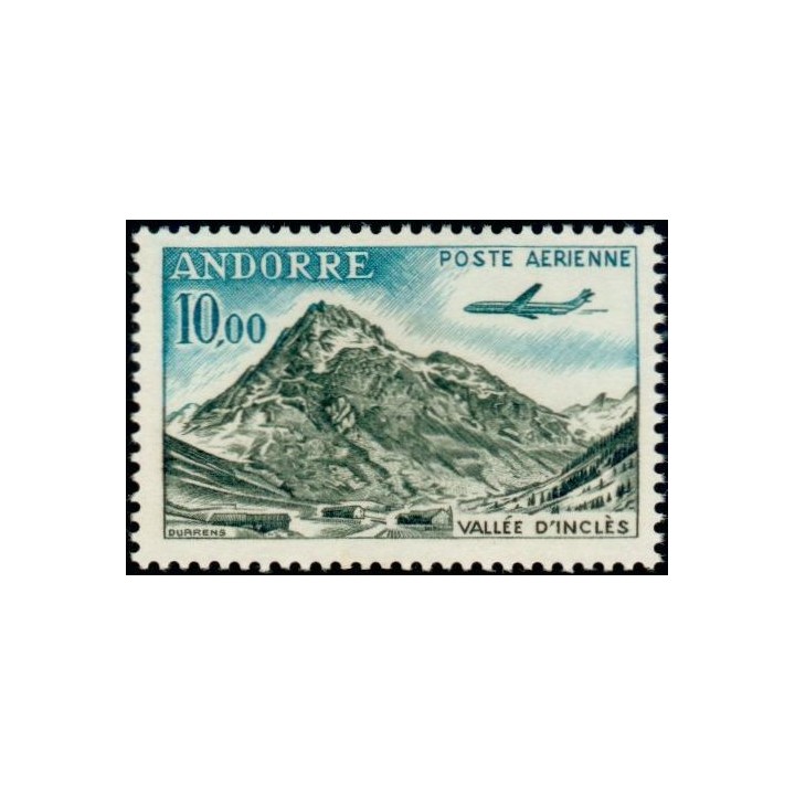 Andorre Francais - Poste Aérienne 8