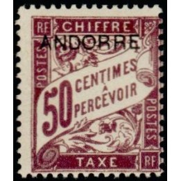 Andorre Francais - Taxe 04