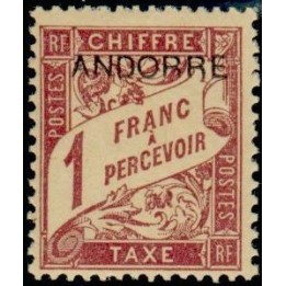 Andorre Francais - Taxe 06