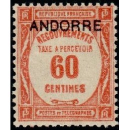 Andorre Francais - Taxe 11