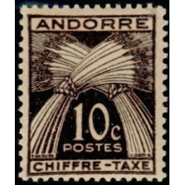 Andorre Francais - Taxe 21
