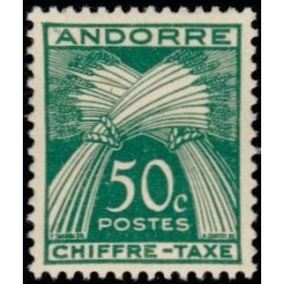 Andorre Francais - Taxe 23