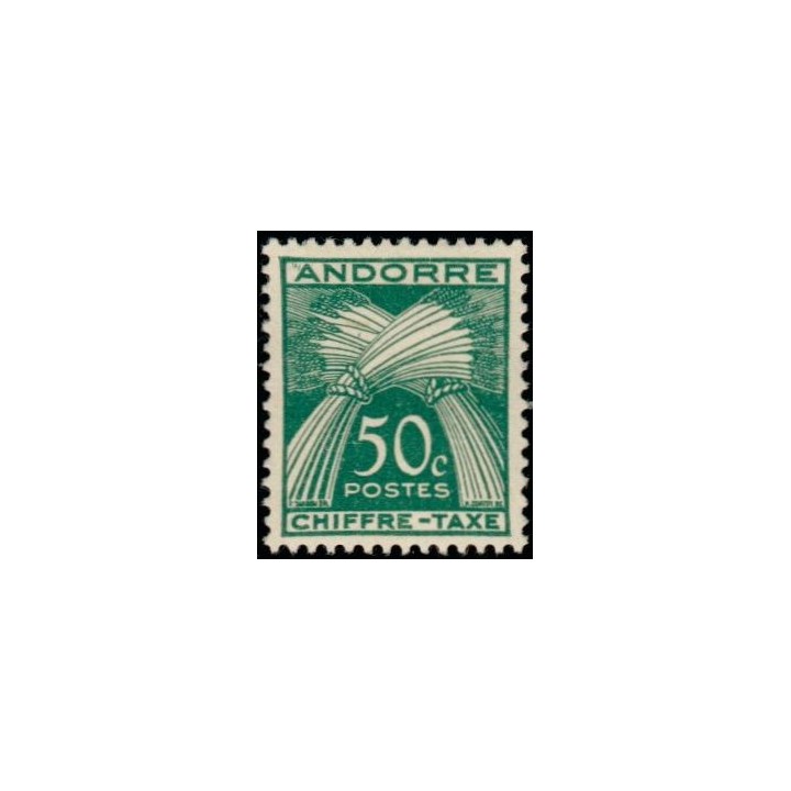 Andorre Francais - Taxe 23