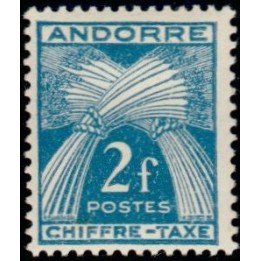 Andorre Francais - Taxe 26