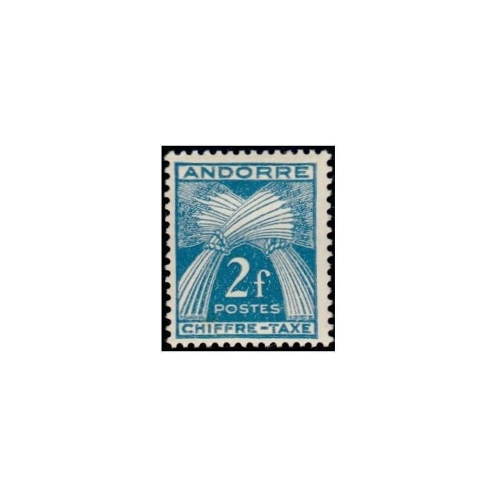 Andorre Francais - Taxe 26