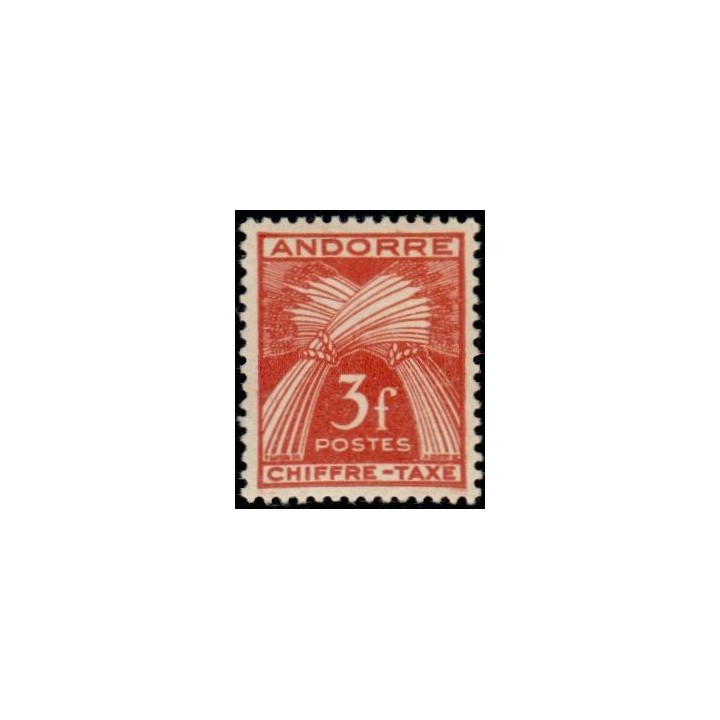 Andorre Francais - Taxe 27