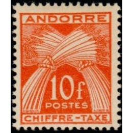Andorre Francais - Taxe 30