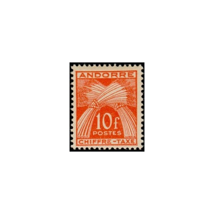Andorre Francais - Taxe 30