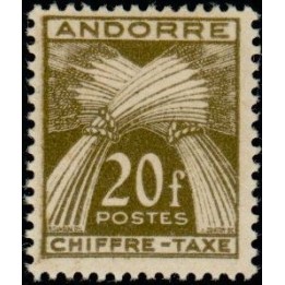 Andorre Francais - Taxe 31