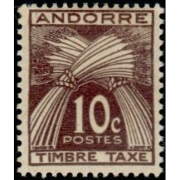Andorre Francais - Taxe 32