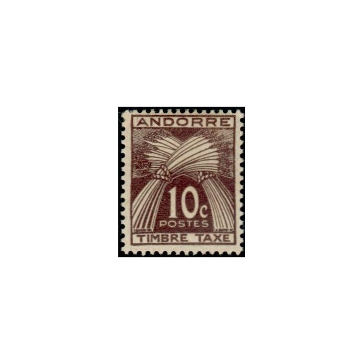 Andorre Francais - Taxe 32