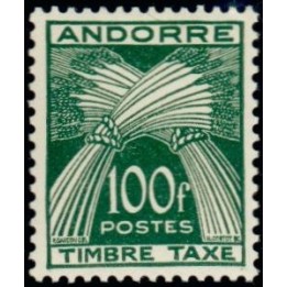 Andorre Francais - Taxe 41