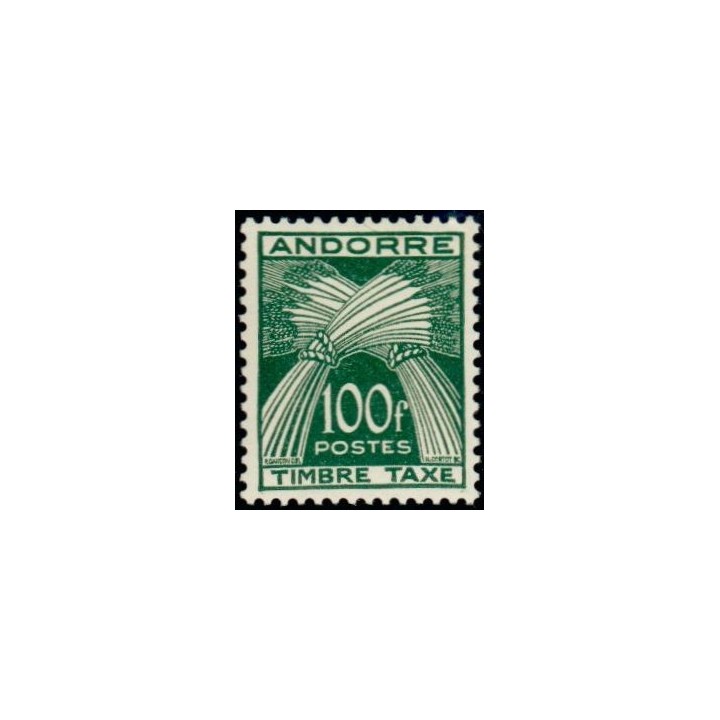 Andorre Francais - Taxe 41