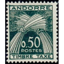 Andorre Francais - Taxe 45
