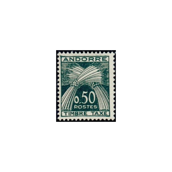 Andorre Francais - Taxe 45