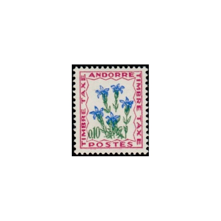 Andorre Francais - Taxe 47