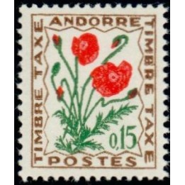 Andorre Francais - Taxe 48